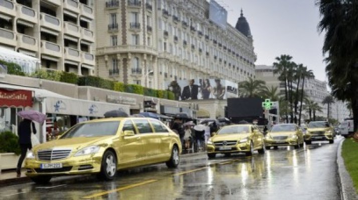 Maşinile bling-bling Mercedes -Benz pentru Cannes 2012